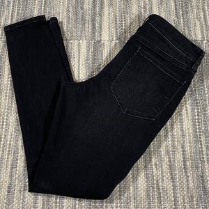 Athleta Sculptek Black Skinny Jeans Size 8